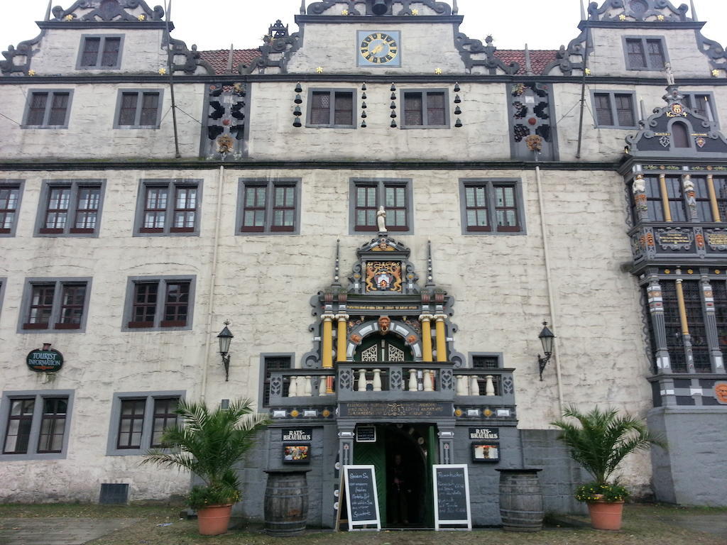 Alte Rathausschaenke - Hotel Garni Hannoversch Münden Exteriör bild