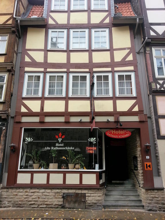 Alte Rathausschaenke - Hotel Garni Hannoversch Münden Exteriör bild
